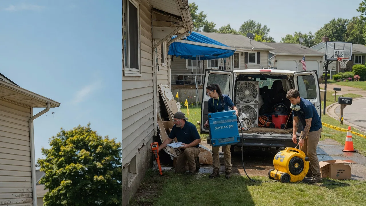 Ceiling Leak Cleanup in Pentwater, MI near me