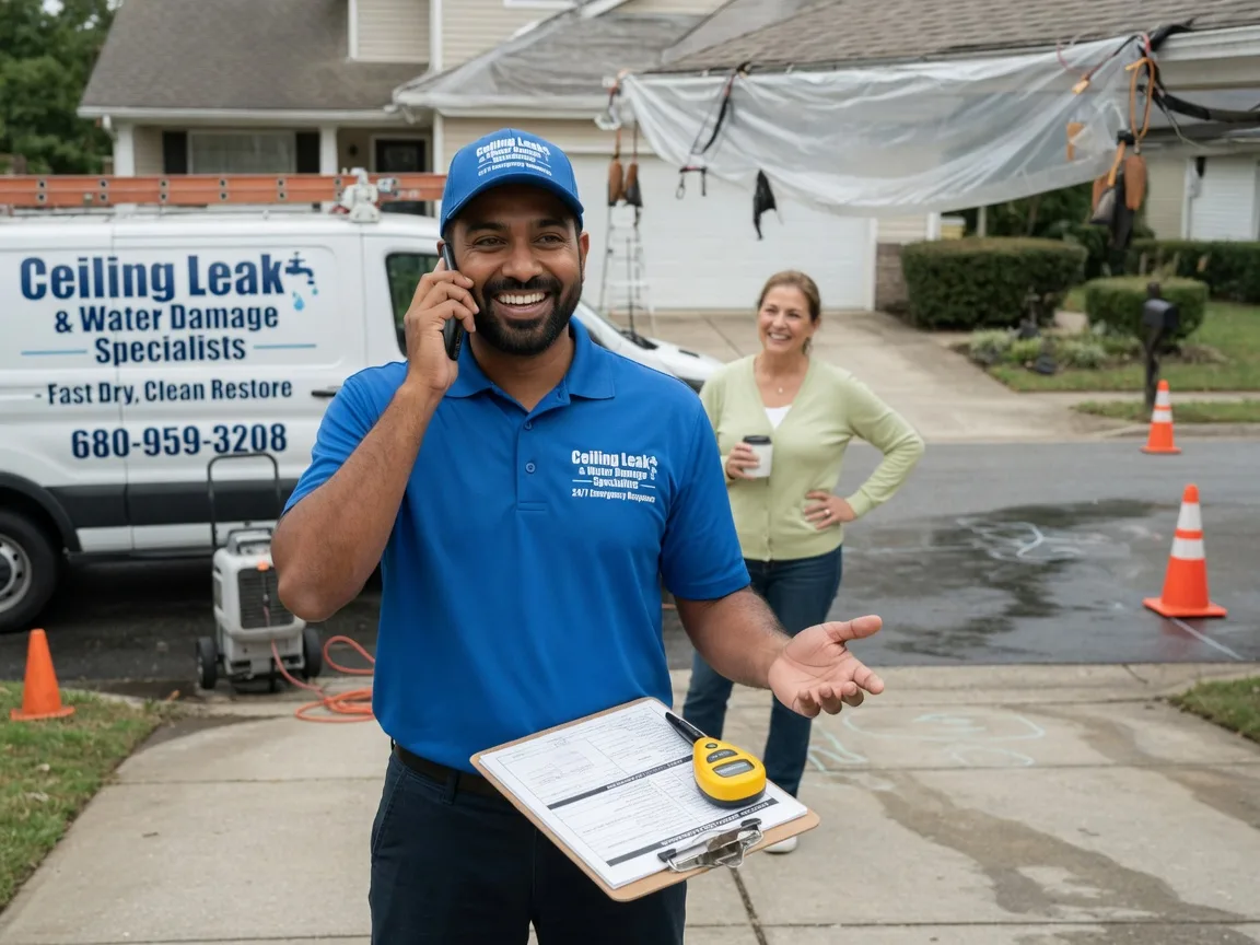 Ceiling Leak Cleanup Pentwater, MI FAQs